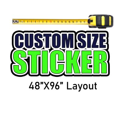 Sticker 48"x96" (Price per inch)  Thumbnail