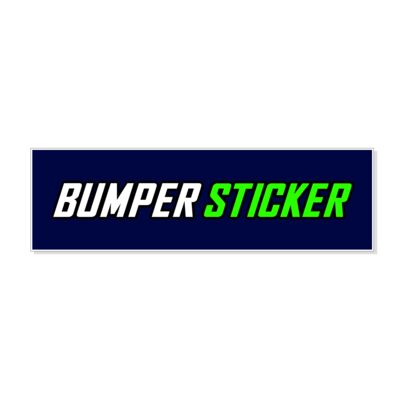 Bumper Sticker 3x10 Thumbnail