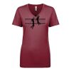 Next Level Apparel 1540 - Ladies' Ideal V-Neck Thumbnail