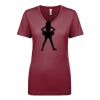 Next Level Apparel 1540 - Ladies' Ideal V-Neck Thumbnail