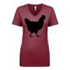 Next Level Apparel 1540 - Ladies' Ideal V-Neck Thumbnail