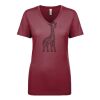 Next Level Apparel 1540 - Ladies' Ideal V-Neck Thumbnail