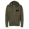 Independent Trading Co. Midweight Full-Zip Hoodie SS4500Z Thumbnail
