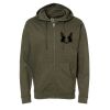 Independent Trading Co. Midweight Full-Zip Hoodie SS4500Z Thumbnail