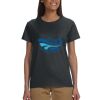 Gildan 100% Cotton Ladies T-Shirt Thumbnail