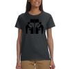 Gildan 100% Cotton Ladies T-Shirt Thumbnail